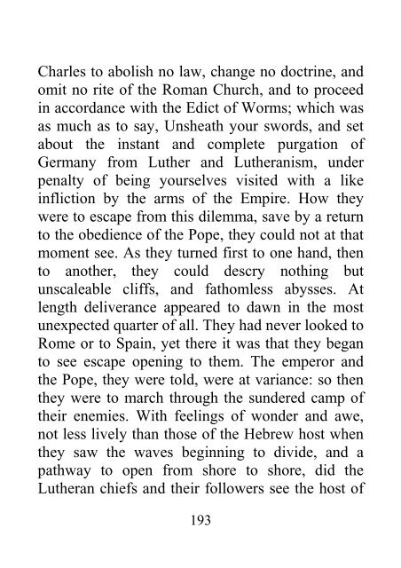 From the Diet of Worms to the Augsburg Confession - James Aitken Wylie