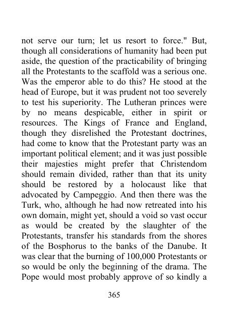 From the Diet of Worms to the Augsburg Confession - James Aitken Wylie