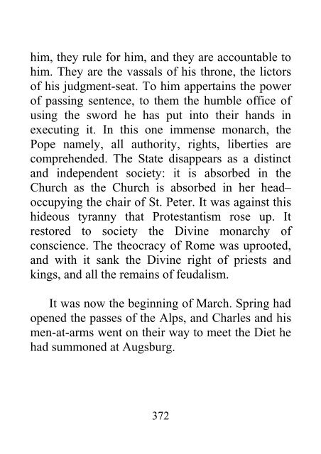 From the Diet of Worms to the Augsburg Confession - James Aitken Wylie