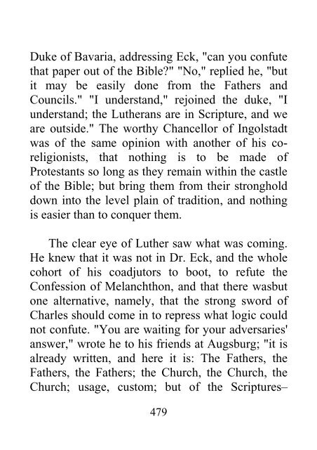 From the Diet of Worms to the Augsburg Confession - James Aitken Wylie