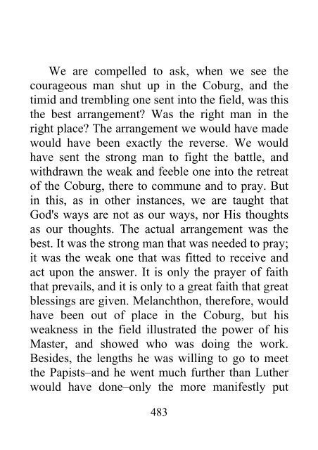 From the Diet of Worms to the Augsburg Confession - James Aitken Wylie