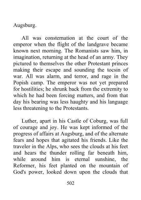 From the Diet of Worms to the Augsburg Confession - James Aitken Wylie