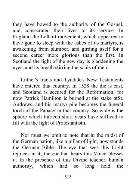 From the Diet of Worms to the Augsburg Confession - James Aitken Wylie