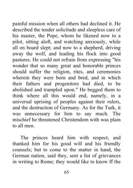 From the Diet of Worms to the Augsburg Confession - James Aitken Wylie