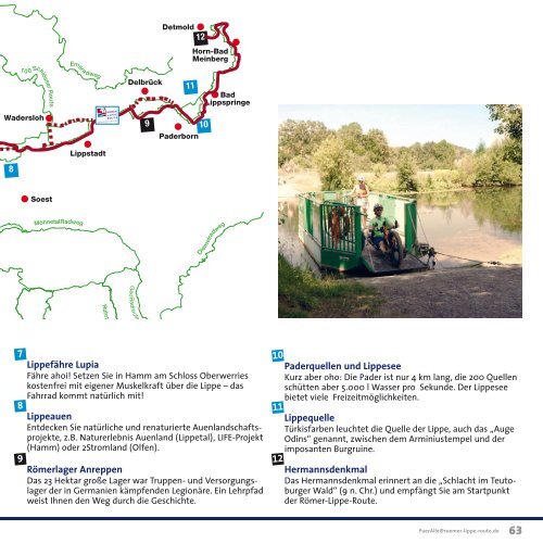 Römer-Lippe-Route für Alle 