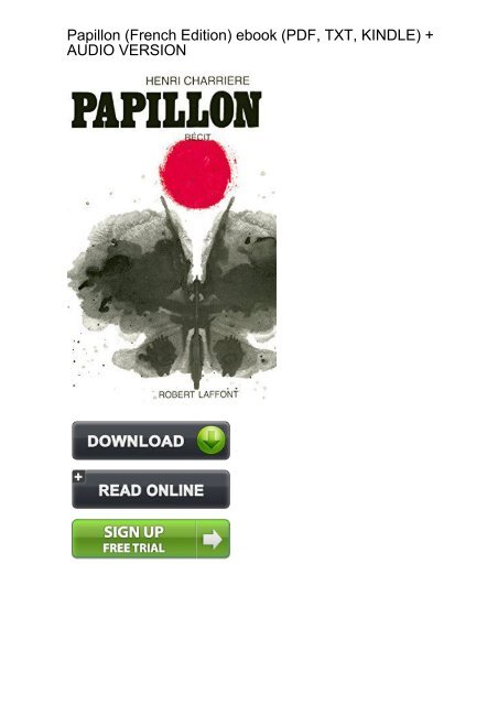 TÉLÉCHARGER PAPILLON LIVRE HENRI CHARRIÈRE PDF CHARRIÈRE TÉLÉCHARGER PDF PAPILLON LIVRE HENRI
