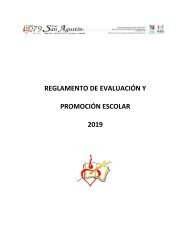 REGLAMENTO DE EVALUACIÓN AÑO 2019