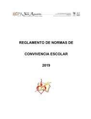 REGLAMENTO DE  NORMAS DE CONVIVENCIA ESCOLAR 2019