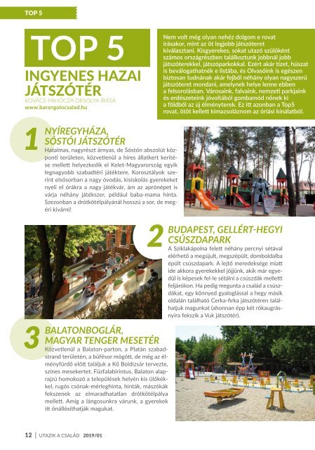 Utazik a család magazin 2019 tavasz