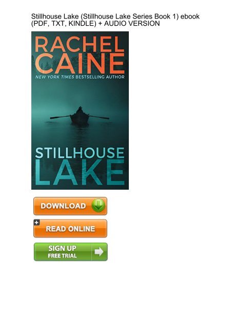 (CONCEALED) Download Stillhouse Lake Book ebook eBook Mobi