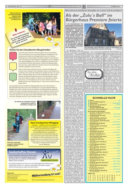 Schwalbacher Zeitung