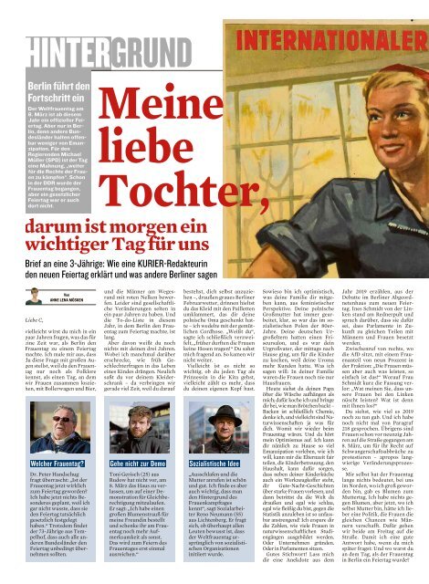 Berliner Kurier 07.03.2019