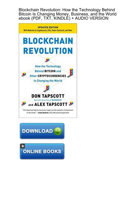 blockchain revolution pdf download