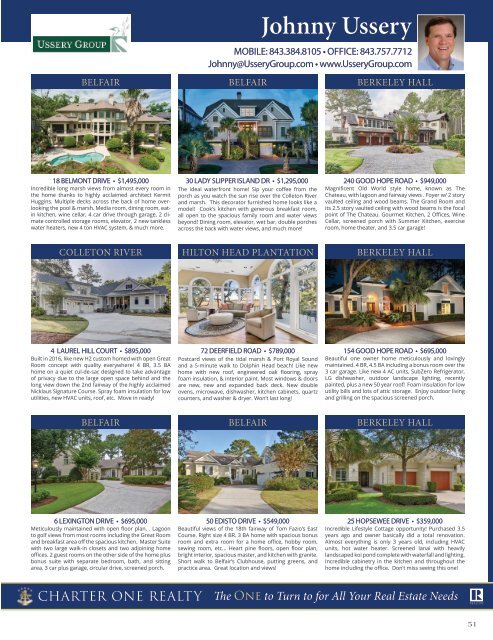 The Breeze Magazine of the Lowcountry, MARCH 2019