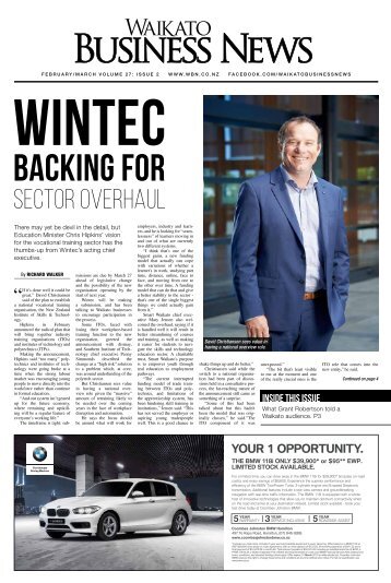Waikato Business News February/March 2019