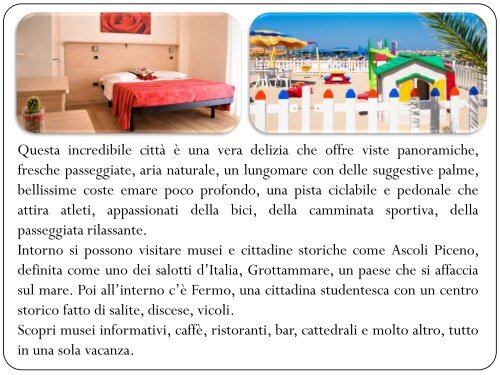 Rendi il tuo soggiorno lussuoso con la pensione completa a prezzi migliori Hotel San Benedetto del Tronto