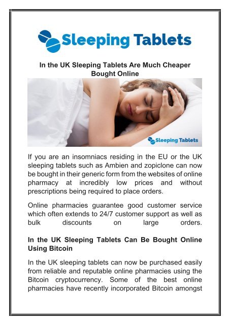 Zopiclone online pharmacy uk