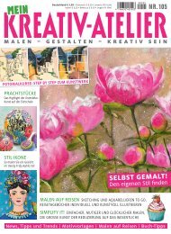 Zeitschrift: Mein Kreativ-Atelier Nr. 105