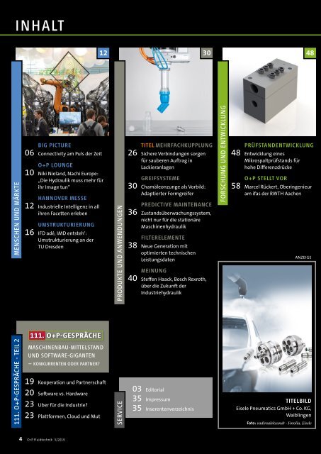 O+P Fluidtechnik 3/2019