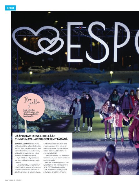 ESPOOLEHTI 1/2019