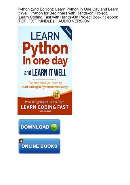 coding for beginners pdf free