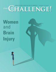 THE Challenge 2019 Vol. 13 Iss. 1 Women and Brain Injury