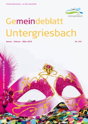 Gemeindeblatt Untergriesbach 152