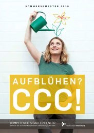 Programm Sommersemester 2019 - Competence & Career Center der Hochschule RheinMain