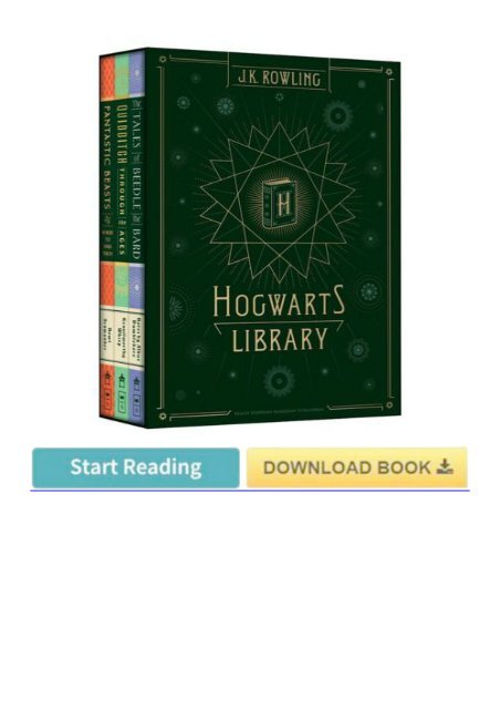 Download The Hogwarts Library By Jk Rowling