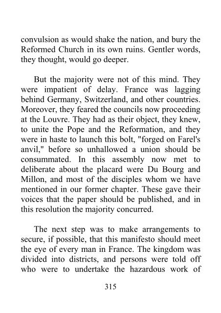 From Rise of Protestantism in France to Publication of the Institutes - James Aitken Wylie