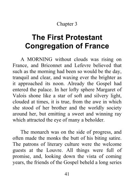 From Rise of Protestantism in France to Publication of the Institutes - James Aitken Wylie