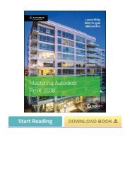 (ADEQUATE) [PDF] Download Mastering Autodesk Revit 2018 for Architecture eBook