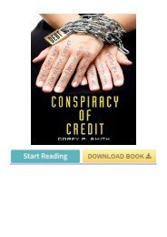 (pd9c) PDF Download Conspiracy of Credit eBook