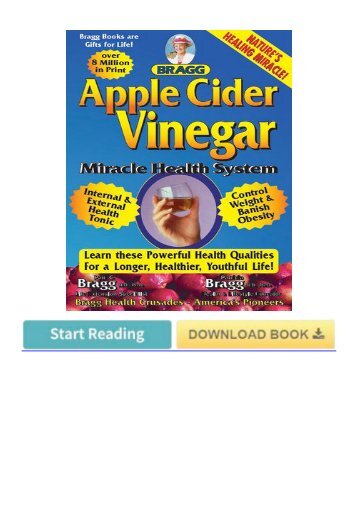 (NbcT2) Read Online Apple Cider Vinegar: Miracle Health System eBook