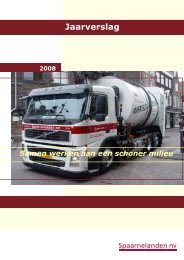 Jaarverslag 2008 (.pdf 2,48mb) - Spaarnelanden