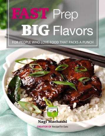 RecipeTin Eats - Fast Prep Big Flavors Cookbook