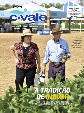 Revista C. Vale edição de Janeiro/Fevereiro de 2019