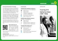 Faltblatt 08. März 2019 Katharina Heise