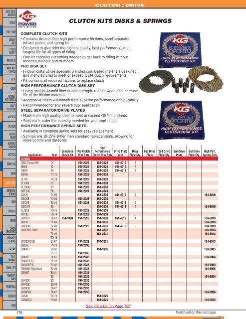 2019 Street Motorcycle - PARTS and Accessories CATALOG | 1,400 Pages