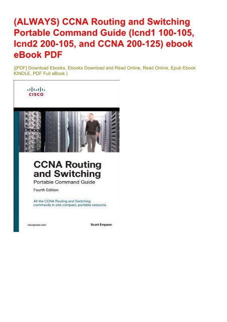 cisco routing and switching pdf