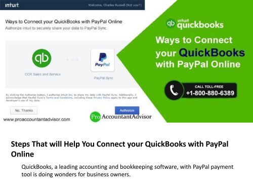 PayPal Integration with QuickBooks Online - Learn How to Do and Use