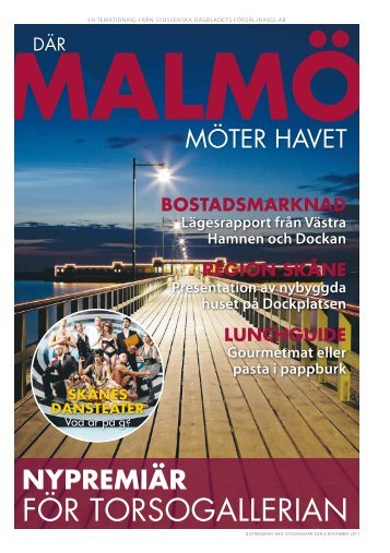 111106 Där Malmö möter havet - Sydsvenskan