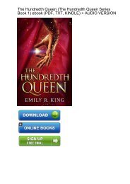 (PROFITABLE) Download Hundredth Queen Book ebook eBook PDF