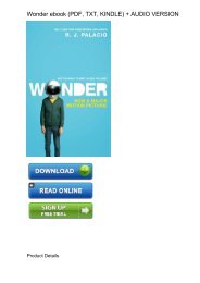 (GENUINE) Download Wonder R J Palacio ebook eBook PDF