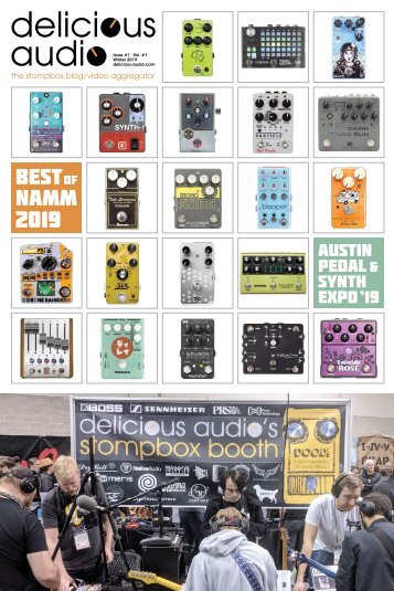 Delicious Audio #1 - Best Pedals of NAMM 2019 - Best Pedals of 2018 - Austin Pedal and Synth Expo 