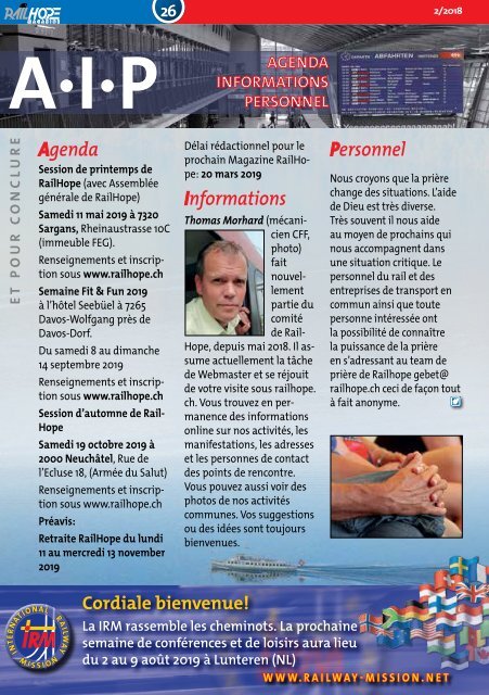  RailHope Magazin 02/18 FR