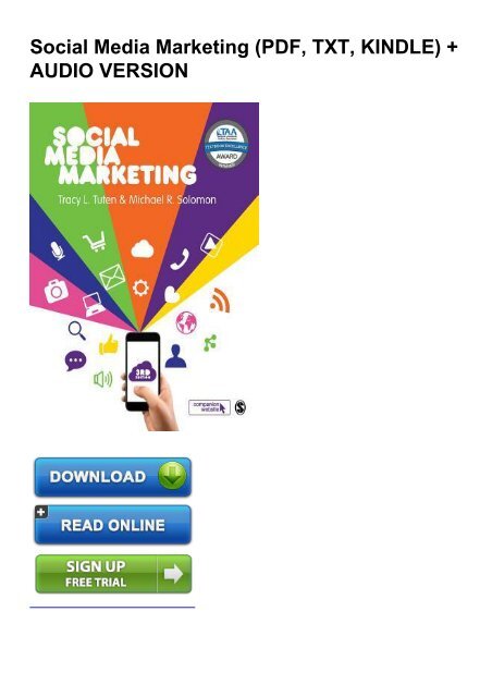 UPBEAT) Social Media Marketing ebook eBook PDF