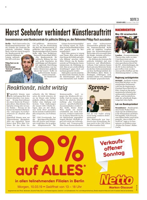 Berliner Kurier 09.03.2019