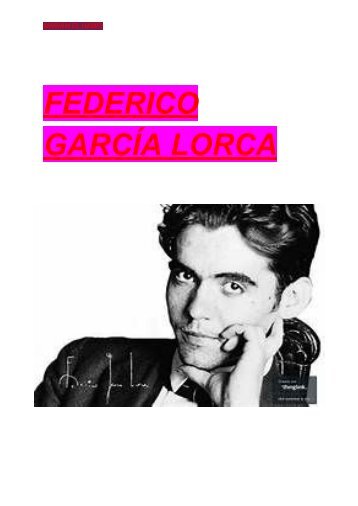 FEDERICO GARCÍA LORCA 22