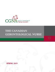 CGNA Newsletter Spring 2019